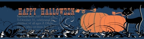 Halloween banner